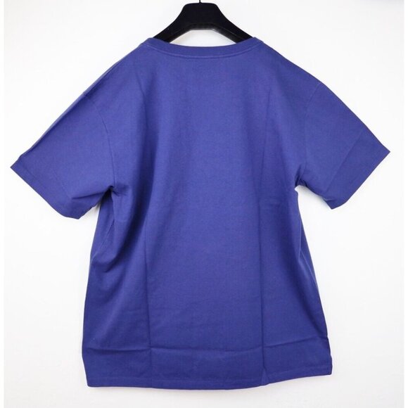 NWT Gucci Oversized Cotton Oval Interlocking GG Logo Blue T-Shirt SIze M - Picture 7 of 16